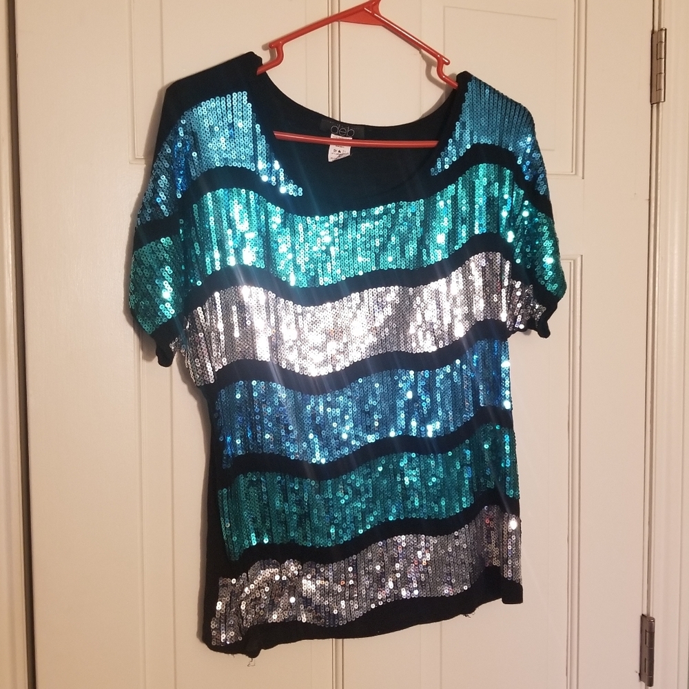 Sequence shirt by Deb